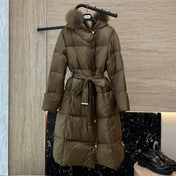 MAX MARA 25S LONG DOWN COAT 210