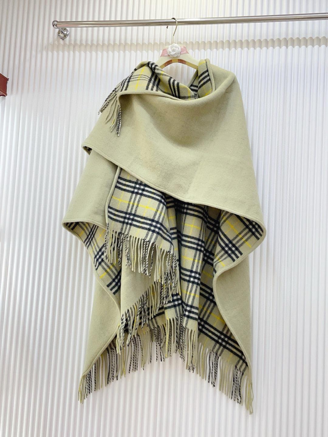 BURBERRY 25S DOUBLE-FACED CASHMERE COAT 206