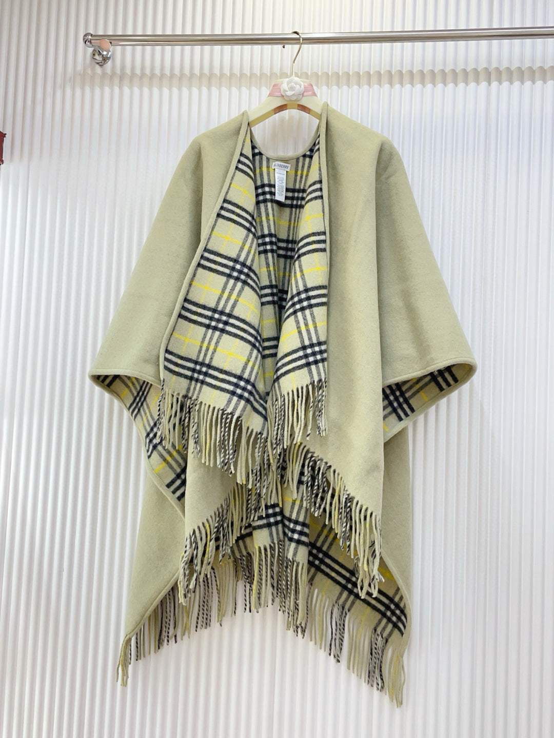 BURBERRY 25S DOUBLE-FACED CASHMERE COAT 206