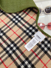 BURBERRY 25S DOUBLE-FACED CASHMERE COAT 208