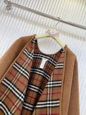 BURBERRY 25S DOUBLE-FACED CASHMERE COAT 209