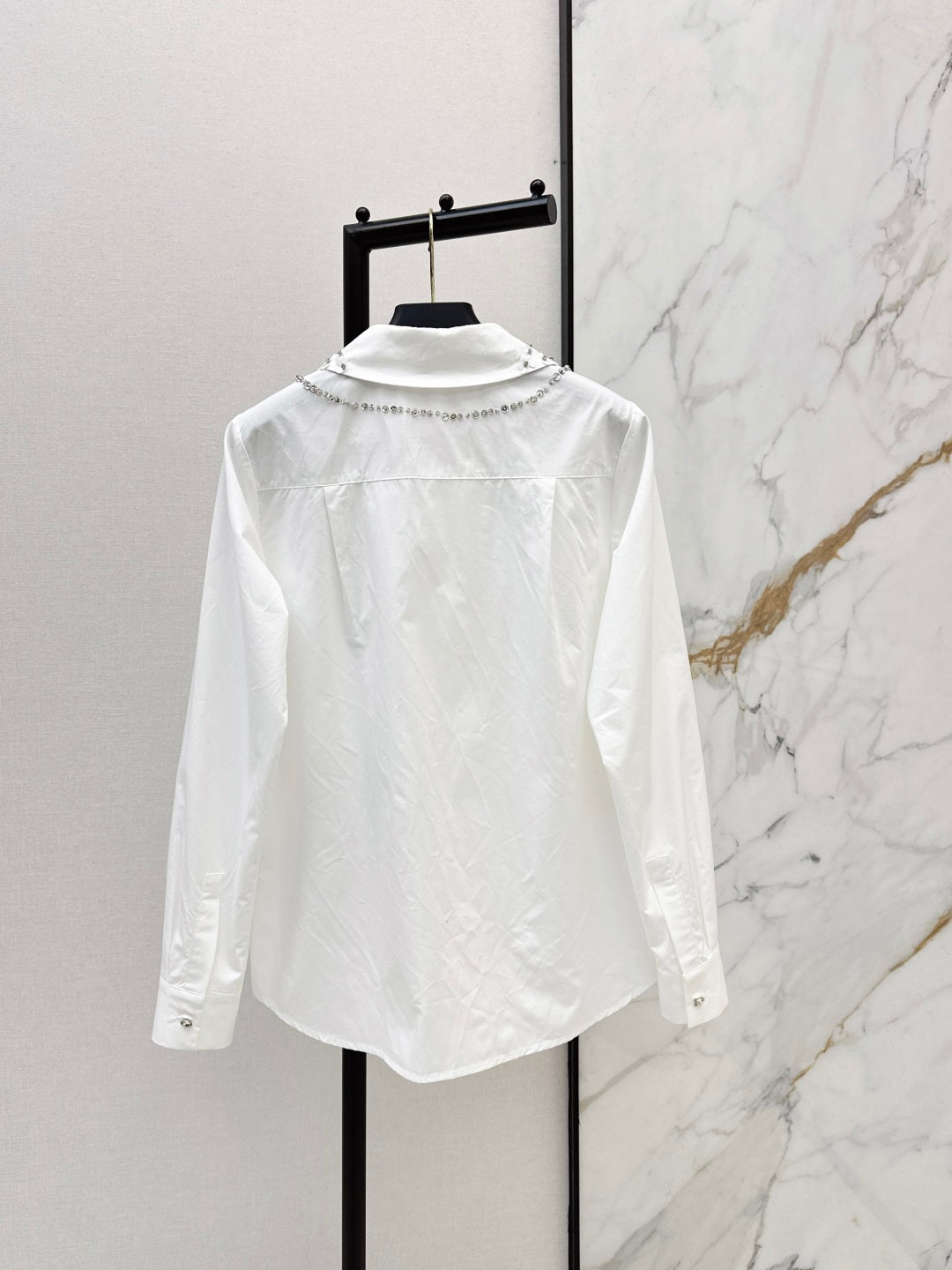 VALENTINO 26S PETER PAN COLLAR SHIRT WITH BOW STYLE 57