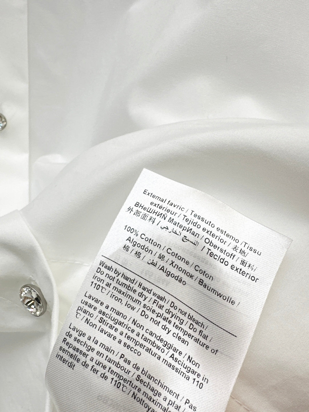 VALENTINO 26S PETER PAN COLLAR SHIRT WITH BOW STYLE 57