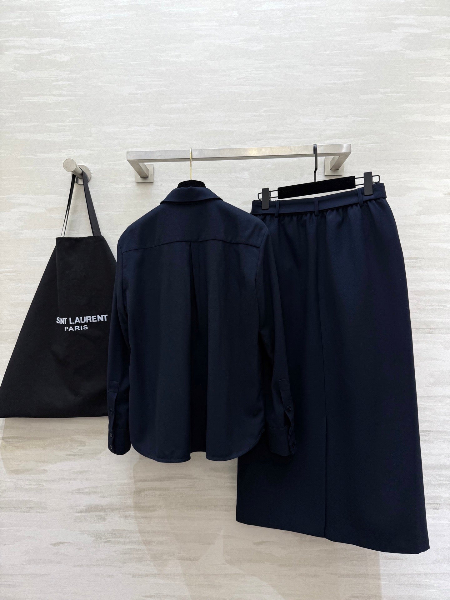 YSL 26S SHIRT AND SKIRT SET 306