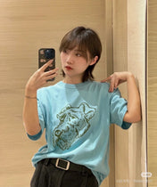 LV 25 T- Shirt Sky Blue Cotton 232739