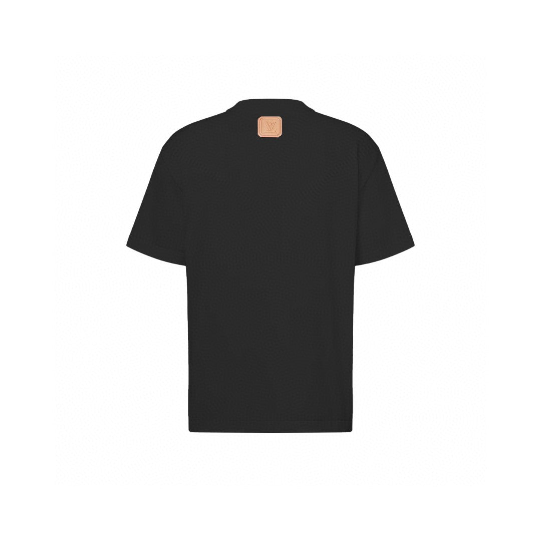 LV 25C VVN Patch Short-Sleeved Cotton Crewneck 229092