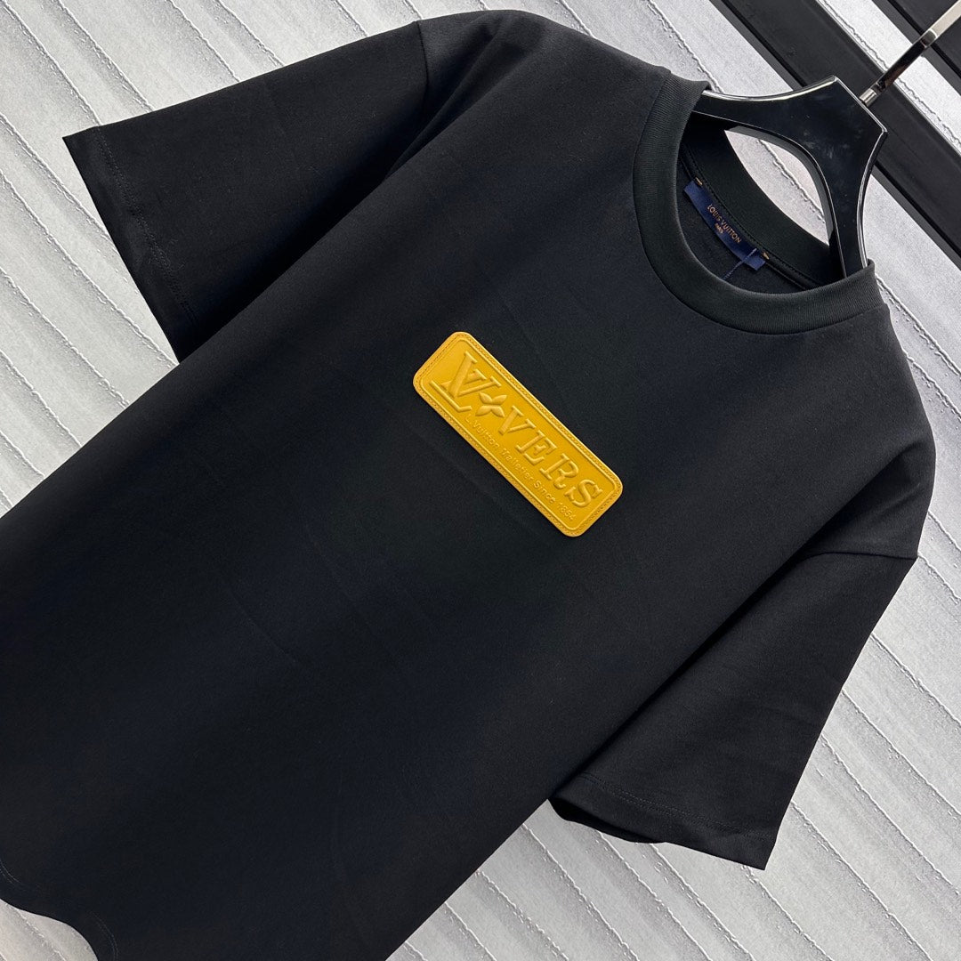 LV 25C VVN Patch Short-Sleeved Cotton Crewneck 229092