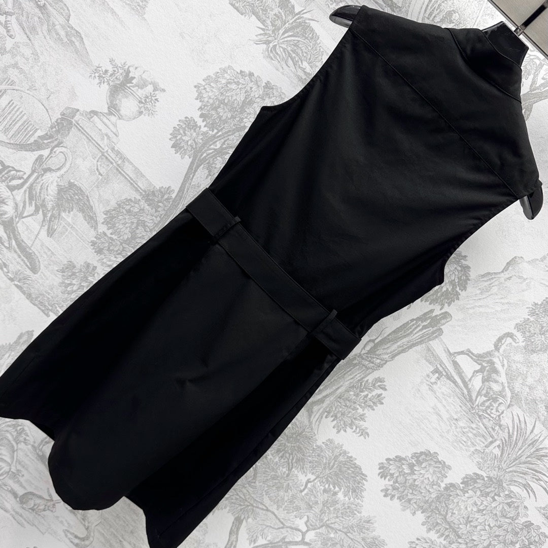 DIOR 25S DRAWSTRING VEST DRESS 264662