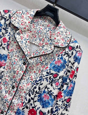 LV MULTICOLOR FLORAL PRINT SHIRT 263834