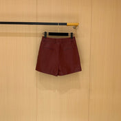 GUCCI LEATHER SHORTS 276987