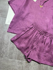 VALENTINO 26S TOP AND SHORTS SET STYLE 96